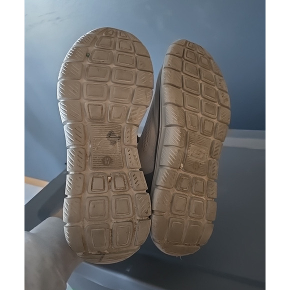 Skechers Track Broader 232698W Gray Low Top Walking Running Sneakers Mens Size 9 - Picture 7 of 9